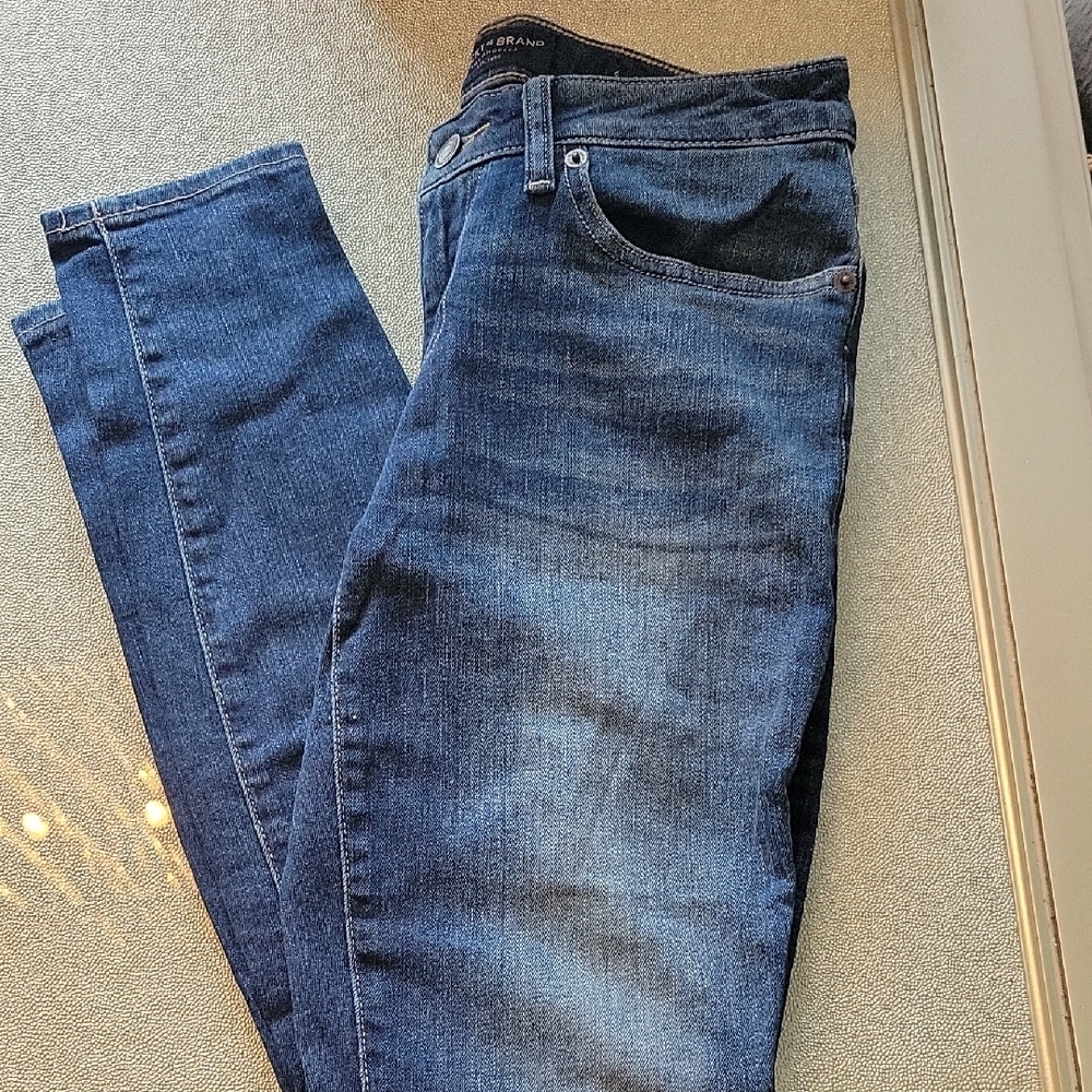 ☘️ LUCKY BRAND  Women's Dark Blue Skinny Jeans Size 6